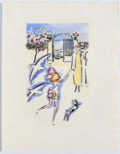 La Garçonne, Original Pochoir, Modern, 1925, Excellent
