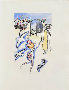 La Garçonne, Original Pochoir, Modern, 1925, Excellent