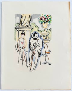 La Garçonne, Original Pochoir, Modern, 1925, Excellent