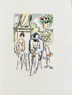 La Garçonne, Original Pochoir, Modern, 1925, Excellent