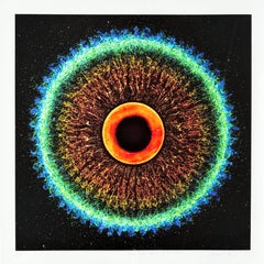 Katzenaugennebel NGC 7293, Original-Giclée, abstrakt, signiert, in hervorragendem Zustand