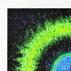 NY Cat's Eye II Nebula, Original Giclée, Abstract, Signed, Excellent