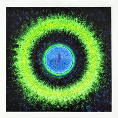 NY Cat's Eye II Nebula, Original Giclée, Abstract, Signed, Excellent