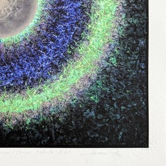 Nébuleuse d'Orion M42, giclée originale, abstraite, signée, excellent état