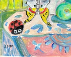Still Life, Oil on Canvas, Modern, 2000-2009, Framed, Excellent