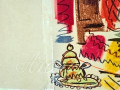 L'atelier de Cannes, lithographie, contemporaine, 1958, excellent état