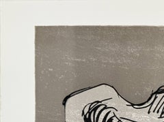 Hommage à San Lazzaro, lithographie, art moderne, 1975, excellent état