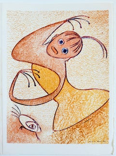 Hommage à San Lazzaro, Lithograph, Modern, 1975, Excellent