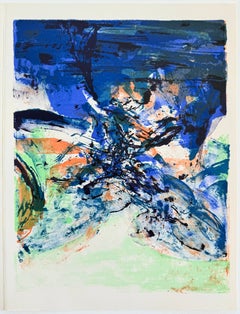 Hommage à San Lazzaro, Lithograph, Modern, 1975, Excellent