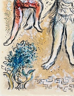 La Odisea, Lámina XLI, litografía original, contemporánea, 1975, en excelente estado