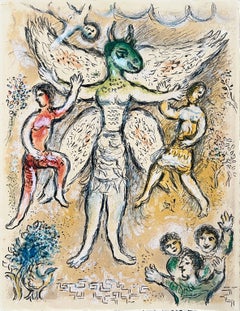 La Odisea, Lámina XLI, litografía original, contemporánea, 1975, en excelente estado