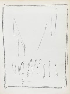 La Rue & L'Arbre, Lithograph, Modern, 1952, Excellent