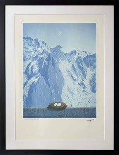 „Le Domaine D’Arnheim“, Lithografie auf Arches-Papier, moderne Kunst, 1967
