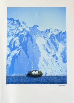 „Le Domaine D’Arnheim“, Lithografie auf Arches-Papier, moderne Kunst, 1967