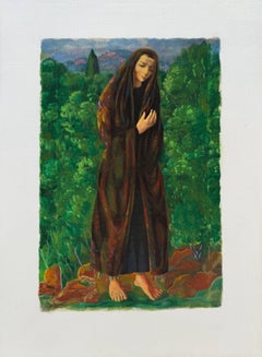 «Vieille caraque» (Vieja carraca), litografía original, moderna, 1959