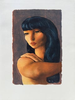 La nouvelle Esméralda (The New Esmeralda), lithographie originale, contemporaine, 1959