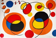 „Loops and Spheres“, Original-Lithografie, moderne Kunst, 1970, signiert