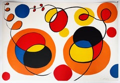 „Loops and Spheres“, Original-Lithografie, moderne Kunst, 1970, signiert