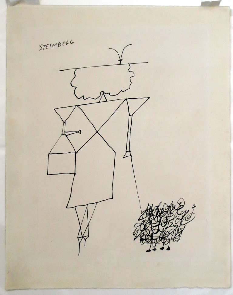 untitled - Art by Saul Steinberg