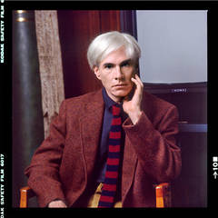 Andy Warhol (Modeling Portrait)