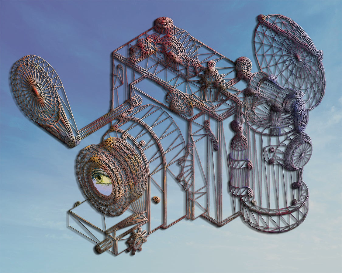 The Curious Conceptual Camera - Mixed Media Art by Eric Ernst