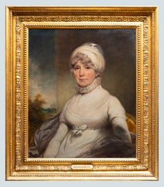 Attributed to Sir William Beechey, Regency Portrait of an Elegant Lady, circa 18