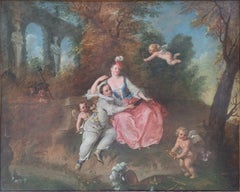 François Octavien (1682–1740) – Venus and Mars, French Rococo