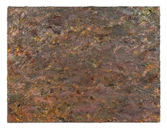Abstract Expressionist Composition, Impasto Oil Painting on Canvas