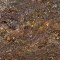 Abstract Expressionist Composition, Impasto Oil Painting on Canvas