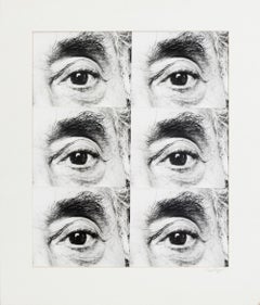 "The Eye of Eisenstaedt", Signed Black and White Photograph Collage