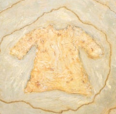 « L'enfant (Sida) », techniques mixtes sur toile de lin avec éléments d'assemblage, 1991-1992