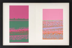 "The Interaction of Color Plate XVIII-13", Screenprint in Colors, 1973