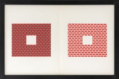 "The Interaction of Color Plate XIII-1", Screenprint in Colors, 1973