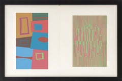"The Interaction of Color Plate XIII-3", Screenprint in Colors, 1973