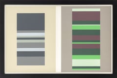"The Interaction of Color Plate XVIII-8", Screenprint in Colors, 1973