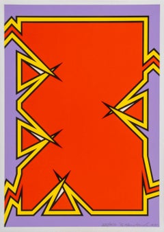 "Boston Tea Party", Pop Art Screenprint in Colors, 1975