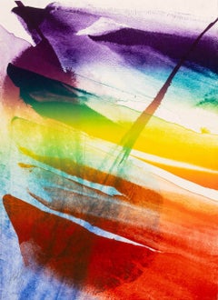 "Phenomena Franklin's Kite", Lithograph in Colors, 1973