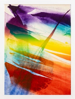 "Phenomena Franklin's Kite", Lithograph in Colors, 1973