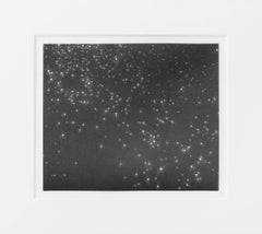 Senza titolo (Cielo notturno stellato), stampa alla gelatina d’argento firmata