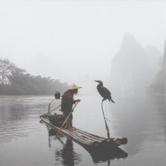 "Misty Li River", Contemporary Photography, Chromogenic Print