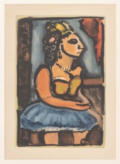"Madame Louison", Aquatint and Etching in Colors, 1935