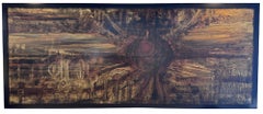 Monumental Bernhard Rohne Acid-Etched Brass Masterwork for Baker, 1971