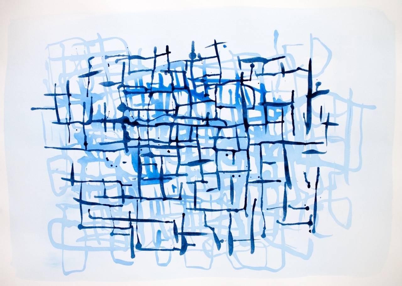 Bastienne Schmidt Abstract Drawing - Subway Topos #2