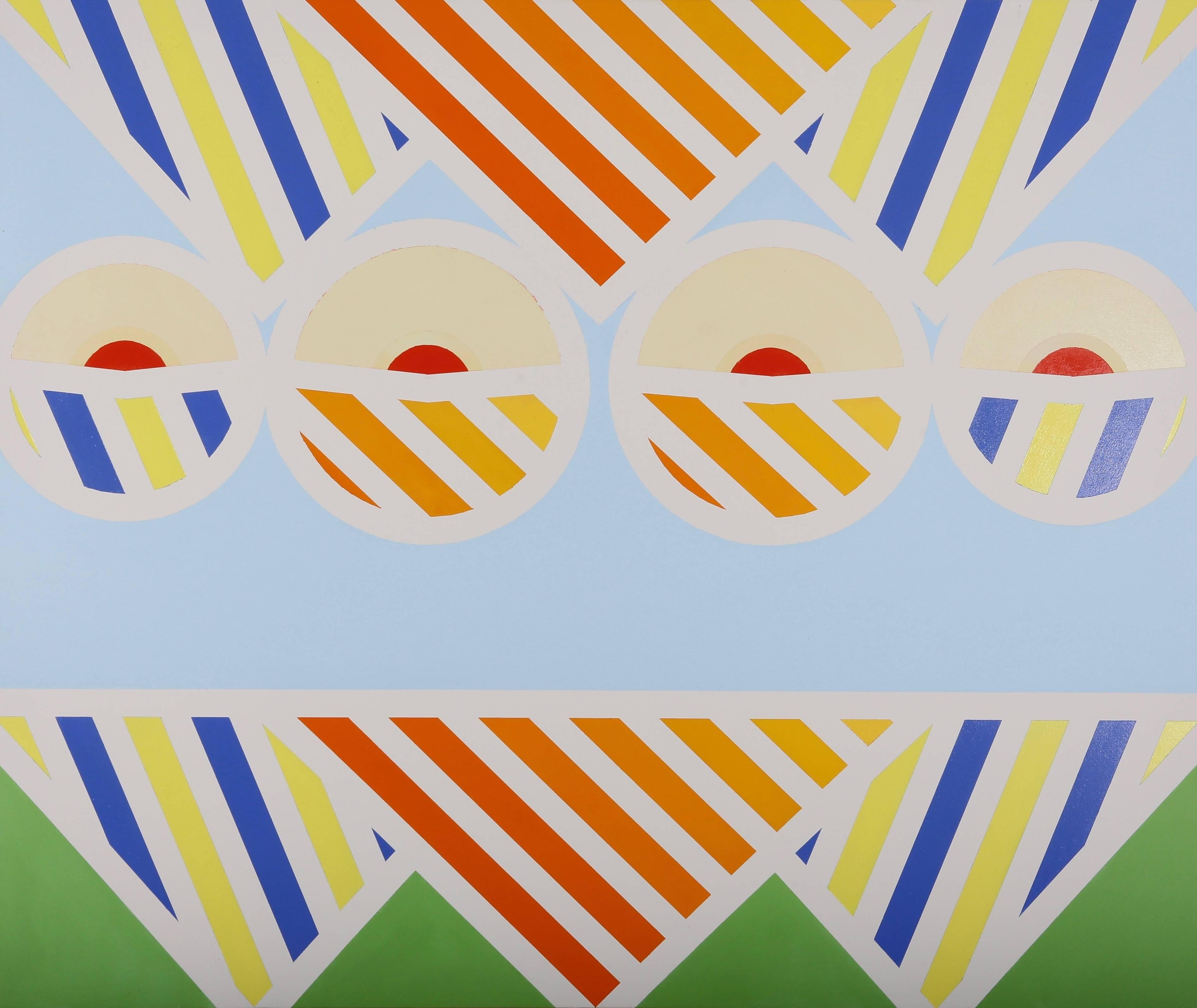 Charles Miesmer Abstract Painting - Contest 4