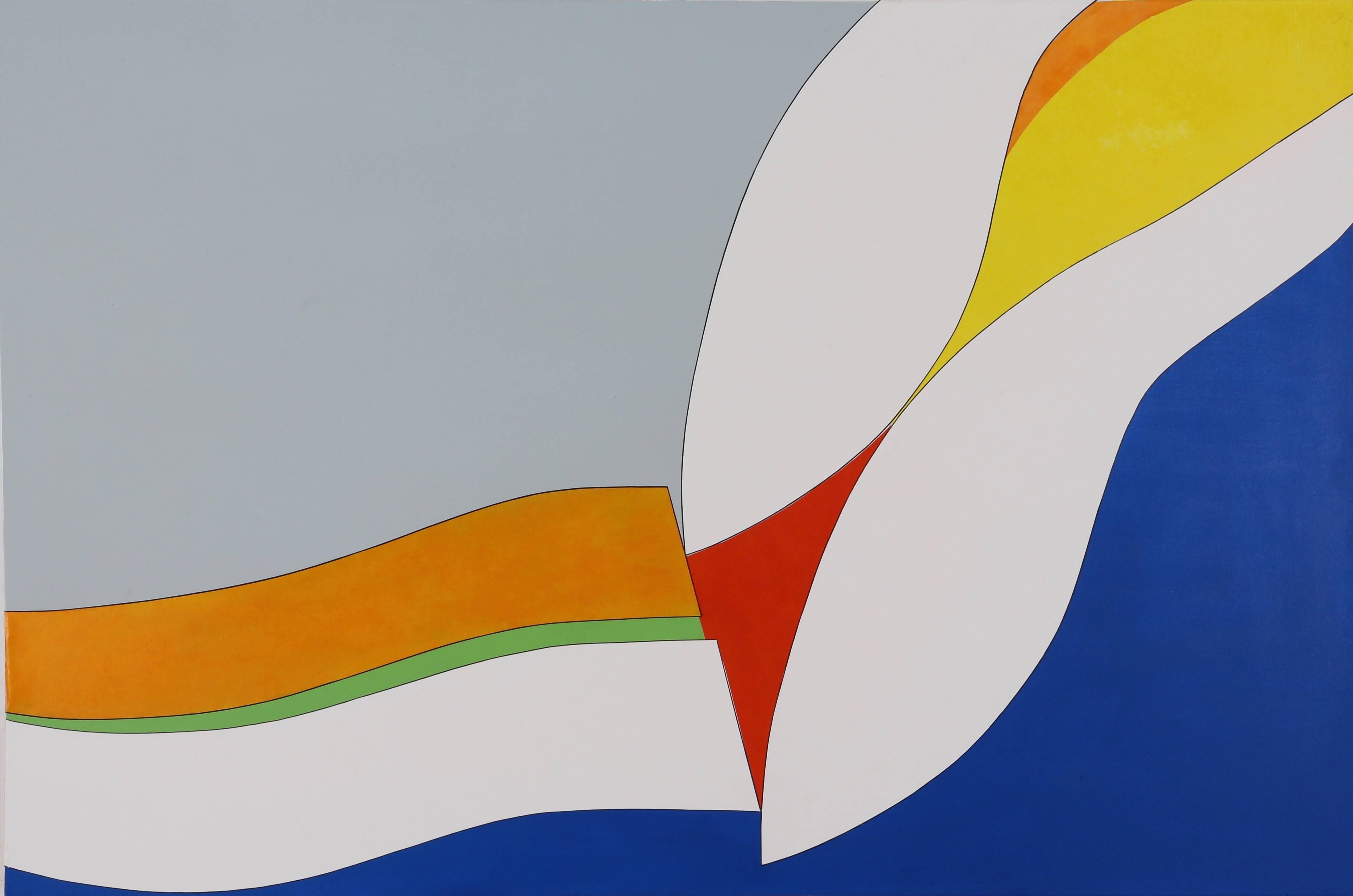 Abstract Painting di Charles Miesmer - Senza titolo