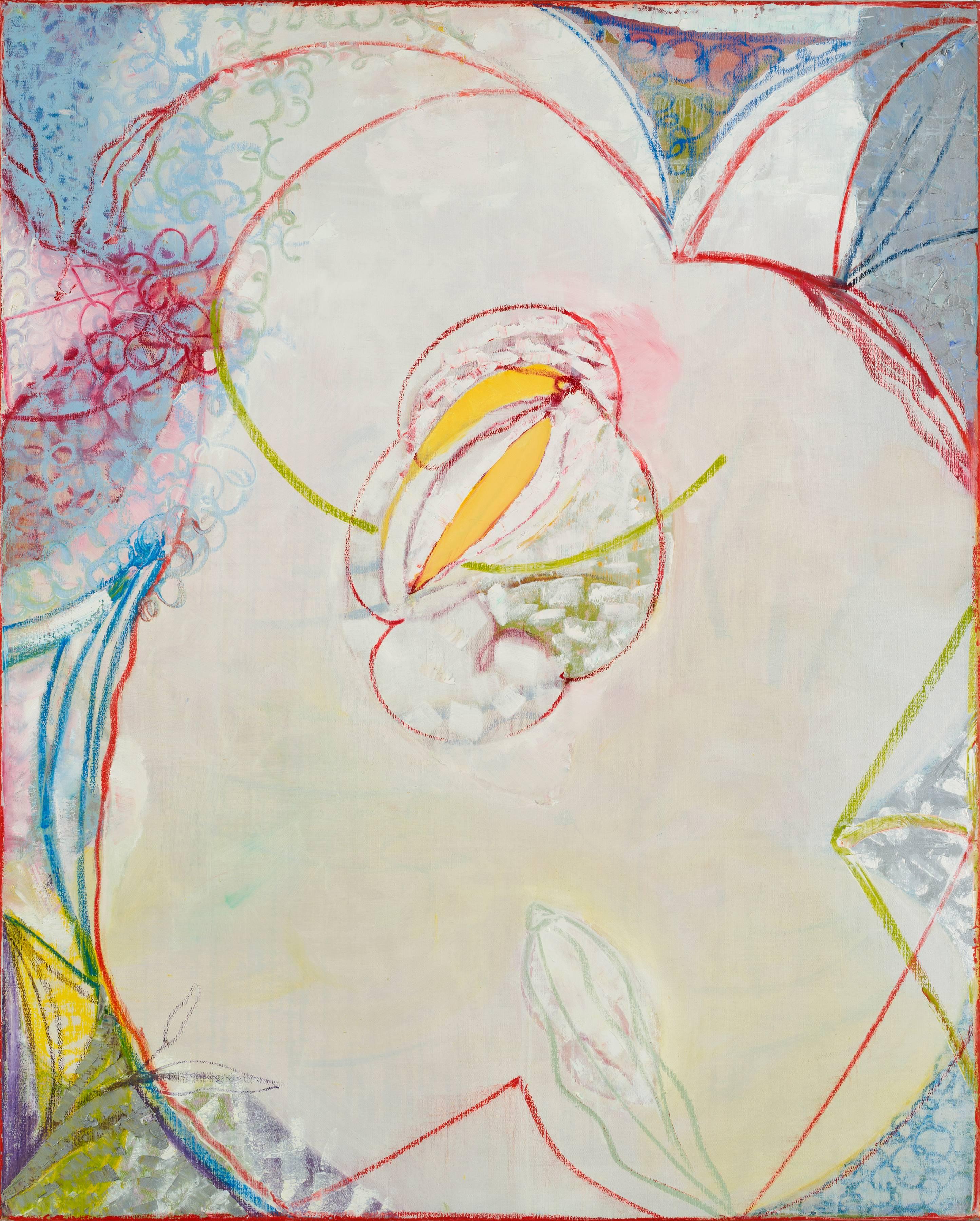 Abstract Painting Sylvia Martins - Razorhead tête de fer