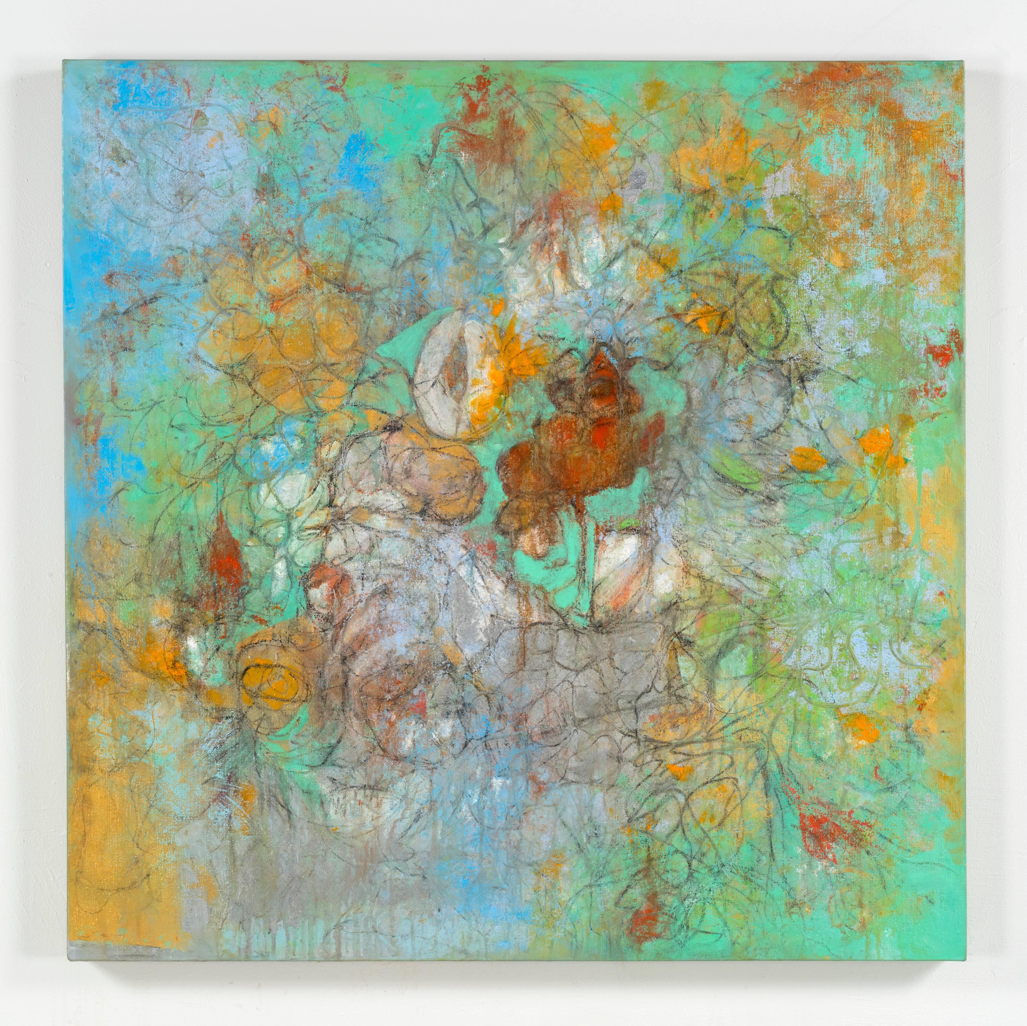 Sylvia Martins Abstract Painting – Überschwänglichkeit