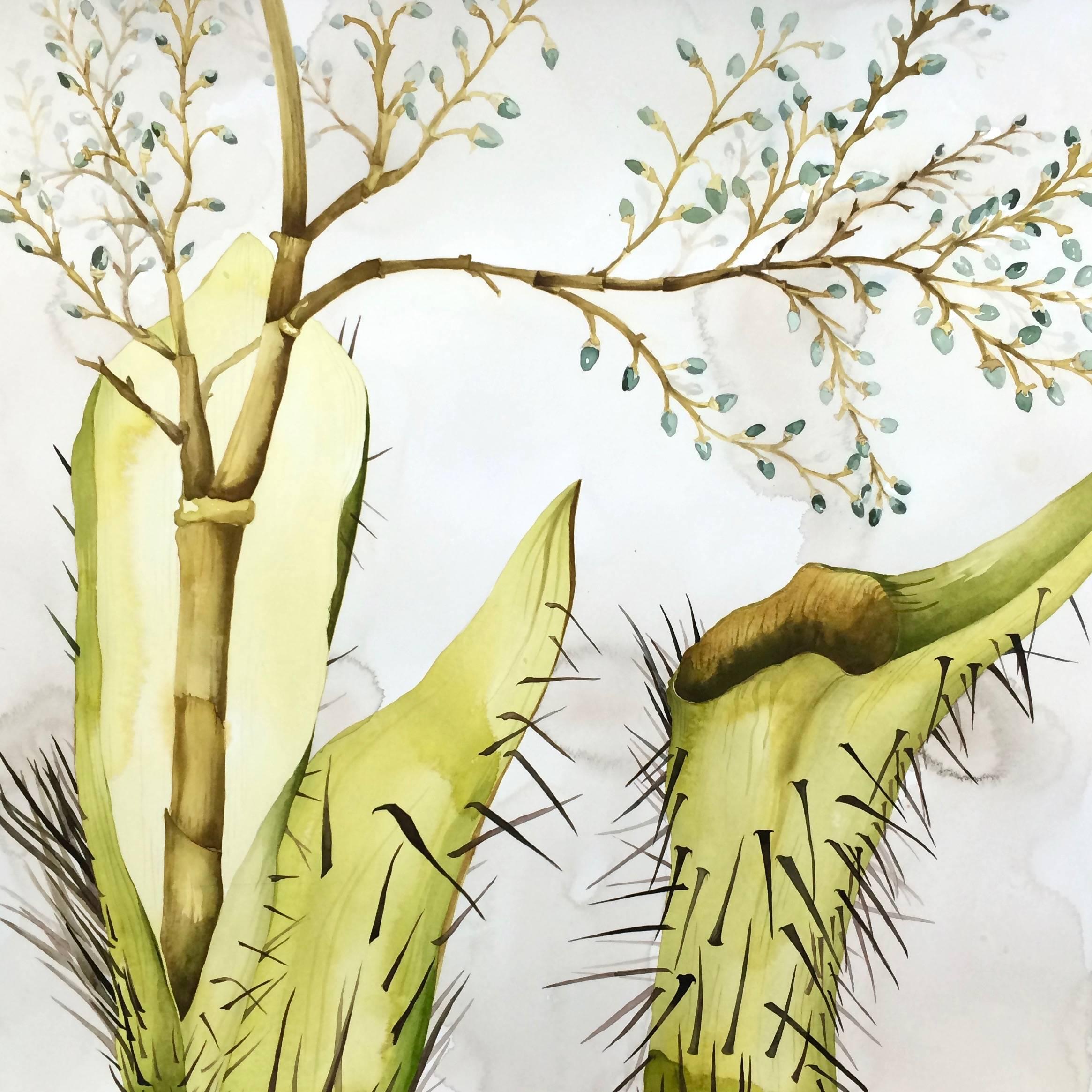 Palm Detail IV - Art by Idoline Duke