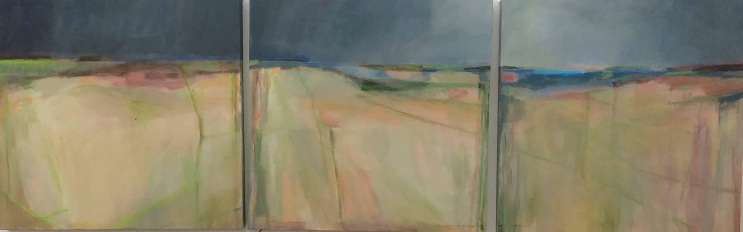 Janet Jennings Landscape Painting - Walking Dunes