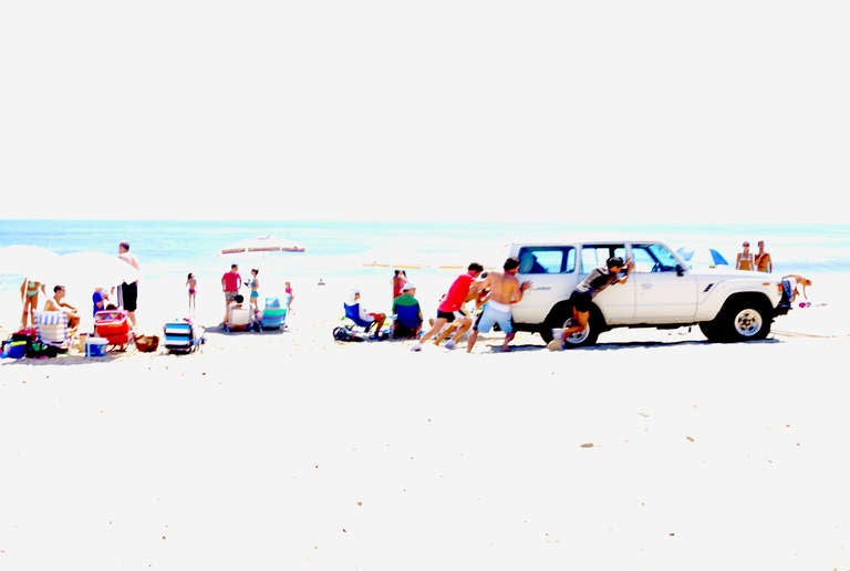 Geoff Reinhard Landscape Photograph - Stuck!